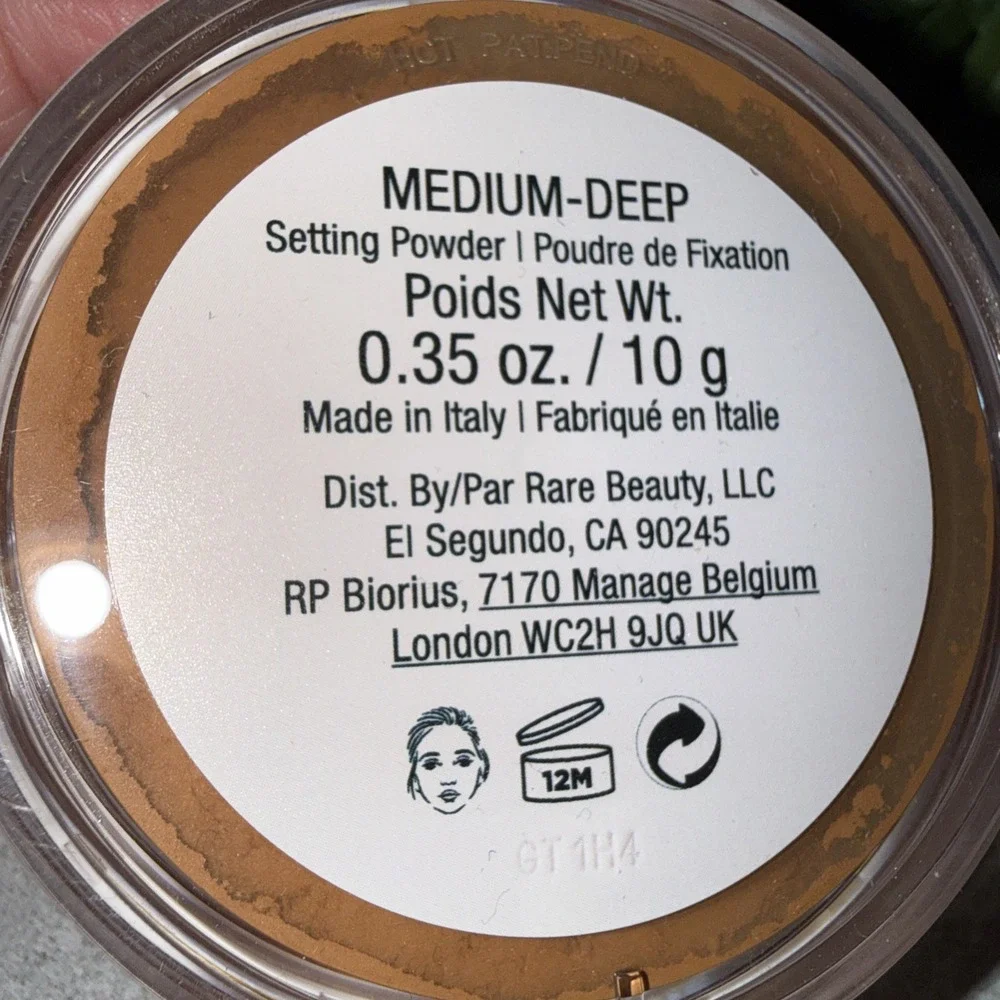 Rare Beauty Always‎ an Optimist Soft Radiance Setting Powder Medium Deep NIB